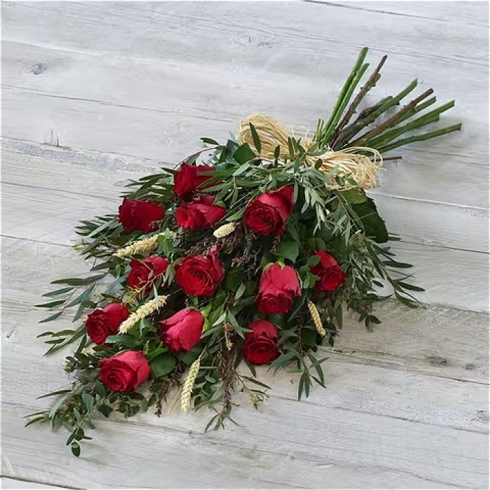 All Funeral Flowers | Funeral & Sympathy  | Sprays And Sheaves | Classic rose sheaf
