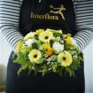 All Funeral Flowers | Funeral & Sympathy  | Posies And Baskets | Scented yellow posy