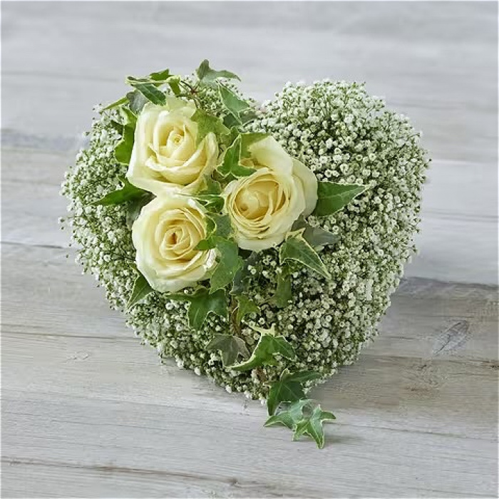 All Funeral Flowers | Funeral & Sympathy  | Hearts And Cushions | Casket Adornment
