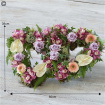 All Funeral Flowers | Funeral & Sympathy  | Hearts And Cushions | Deluxe Double Heart