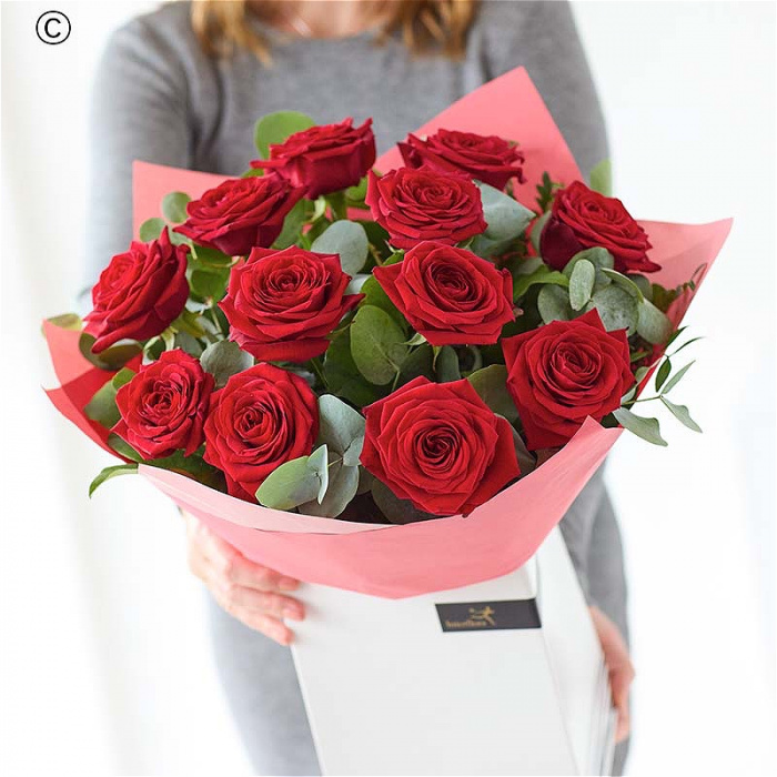 Birthday Flowers  | Bouquets | Romantic Flowers | Dozen Luxury Red Rose
