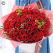 Romantic Flowers | Valentine's Day | Valentine's Day Luxury 50 Red Roses