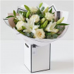 Mother's Day | Beautifully Simple White Rose and Lily Bouquet