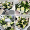 Mother's Day | Beautifully Simple White Rose and Lily Bouquet