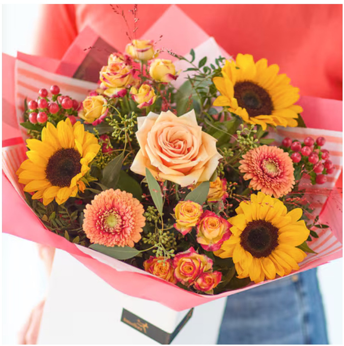 autumn Collection | JOYFUL AUTUMN SUNFLOWER BOUQUET