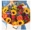 autumn Collection | RADIANT SUNFLOWER MIX BOUQUET