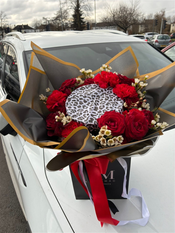 Kerry Kupid Valentine’s Day Collection | Burn to Reveal Valentines Day Bouquet