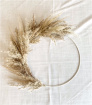 At Home Decor | Natural Pampas Grass Hoop