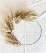 At Home Decor | Natural Pampas Grass Hoop