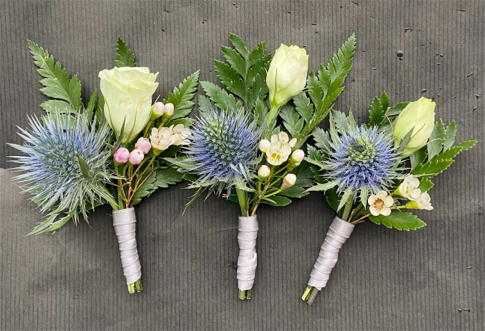 Wedding | Thistle Button Holes