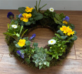 Christmas | Funeral Tribute Flowers  | Festive Tribute Wreath