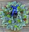 Christmas | Funeral Tribute Flowers  | Festive Tribute Wreath