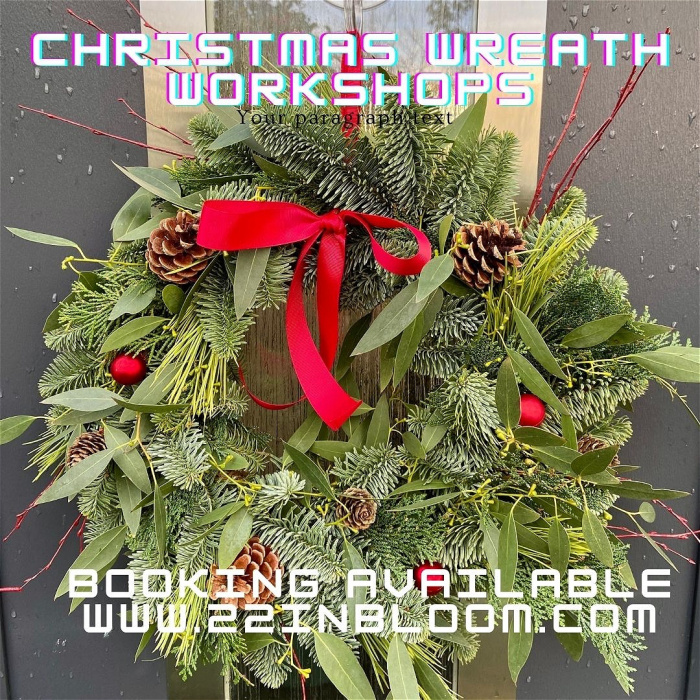 Christmas | Workshops | Christmas Wreath Workshops