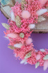 Dried Blooms | Pink Wreath