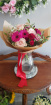 handtied bouquet | Pink handtied flowers