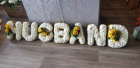 Letters  | Husband letter frame