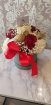 Christmas | Floral Arrangements in oasis. | Christmas  hatbox