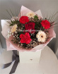  Gift flowers  | Birthday | Red &Peach