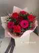  Gift flowers  | Birthday | Cerise&Red