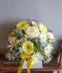  Gift flowers  | Floral Arrangements in oasis. | Mothers Day | Lemon sorbet- flower arrangement