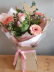 Mothers Day | Butterfly, pink& peach-  handtied in water