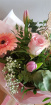 Mothers Day | Butterfly, pink& peach-  handtied in water