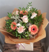 Mothers Day | Butterfly, pink& peach-  handtied in water