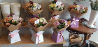  Gift flowers  | Mothers Day | Florist choice- traditional flower hand tied bouquet in water