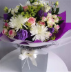  Gift flowers  | Birthday | Hint of purple