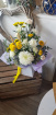  Gift flowers  | Yellow &white arrangement
