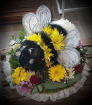 Funeral flowers  | Specialist designs | 3D Bumble bee