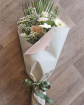  Gift flowers  | Birthday flowers | sympathy | Neutral floral wrap