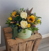  Gift flowers  | Summer mix hatbox