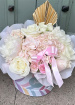 Hat Box Flowers (Local Only)  | Petite Ice Cream Hat Box