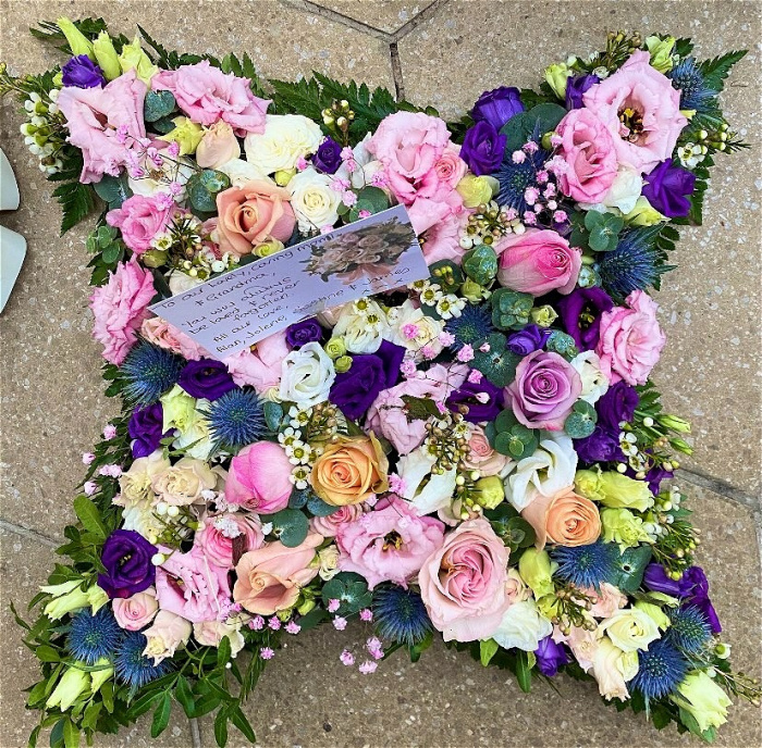 Funeral Flowers  | Cushion