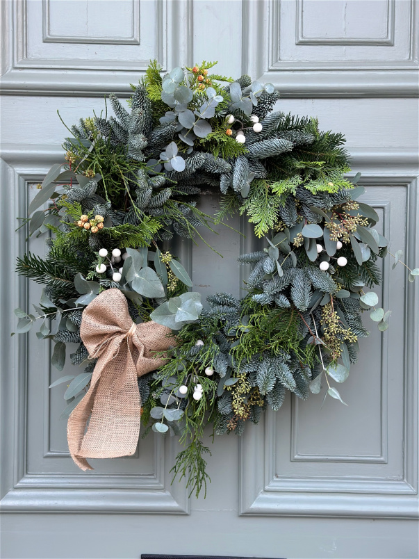 Fresh Christmas Wreaths  | Cottage Garden Wreath