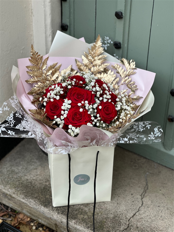 Rose Bouquets  | Rose & Gyp