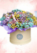 Hat Box Flowers (Local Only)  | Rainbow Cloud Hat Box