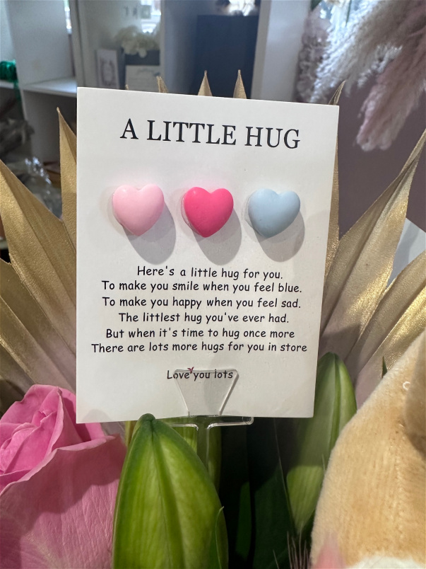 Upsell gifts | A Little Hug Card