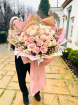 Premium Bouquets | 25 Pink Princess Roses