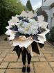 Premium Bouquets | Black & White Beauty