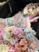 Large & Giant Bouquets | XL pink & silver