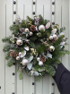 Fresh Christmas Wreaths  | Silver traditional Wreath