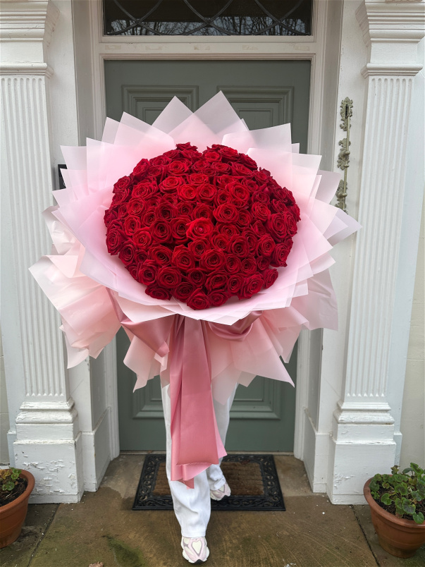 Valentine's Collection  | 100 Roses