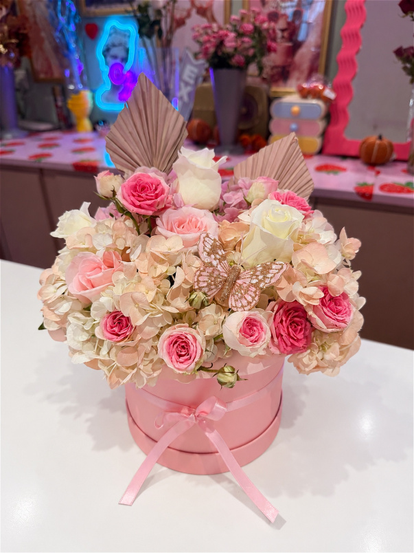 Hat Box Flowers (Local Only)  | Jem’s Hat Box’s
