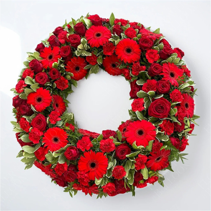 Funeral | Red Wreath