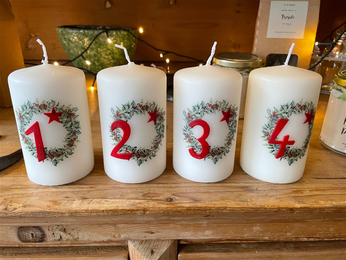 Christmas 2022 | Christmas 2023 | Christmas at The Woodland Florist  | Christmas at The Woodland Florist 2025 | Gifts | Christmas advent candles