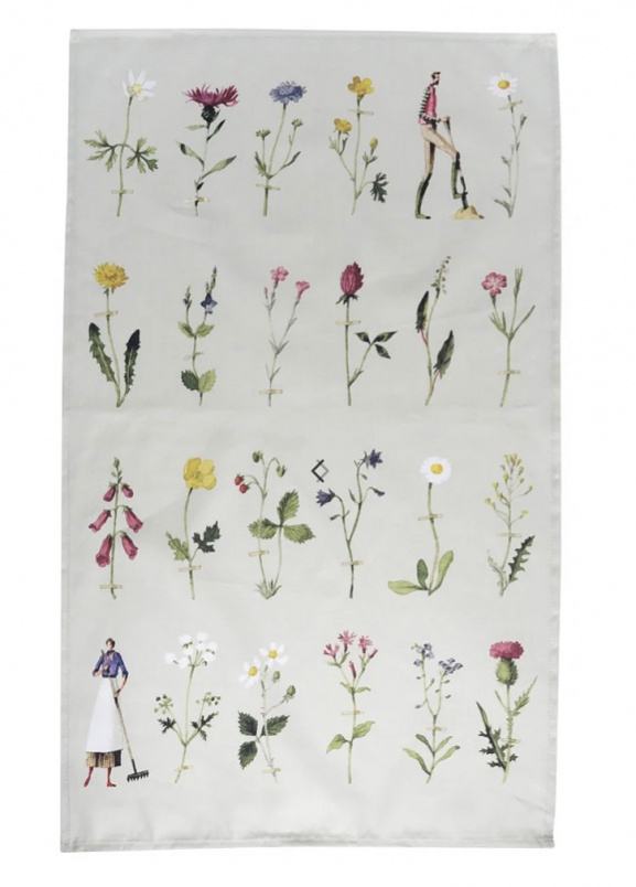Gifts | Mother's Day 2024 | Laura Stoddart Wild Flowers Tea Towel