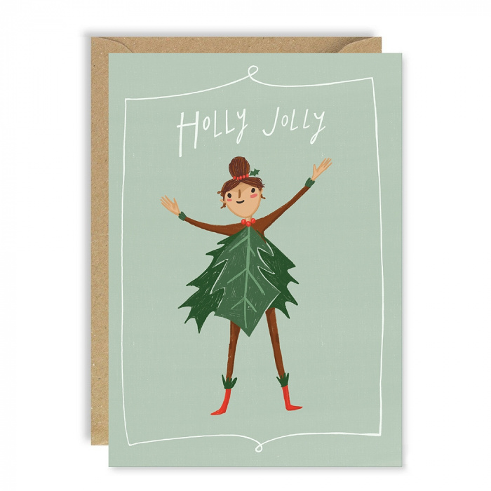 Christmas 2023 | Christmas at The Woodland Florist  | Holly Jolly Christmas card