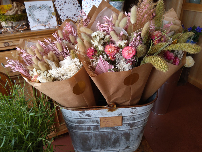 Home goods and gifts | New to The Woodland Florist | Teacher gifts | Dried flower bouquets